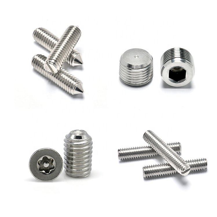 Setscrew Din 915 винтов головки винта с гнездом для торцового ключа нержавеющей стали SUS304