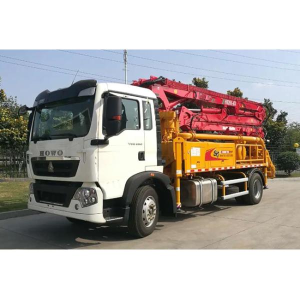 Concrete Pump Truck Mounted 37M For Safe Concrete Pouring In Construction Projects