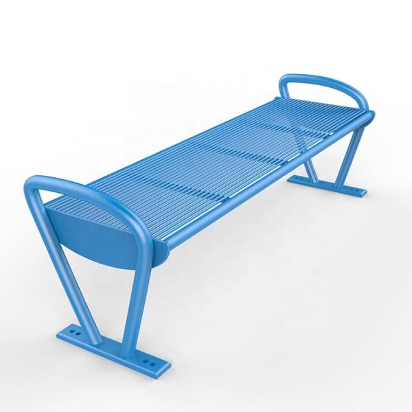 Backless EN840 1520mm Stainless Steel Garden Benches