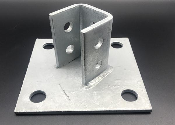 Metal Steel Strut Post Base Unistrut Fittings Brackets