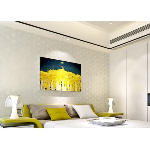 Bronzing Contemporary Wall Coverings Modern Office Wallpaper 0.685*8.23M