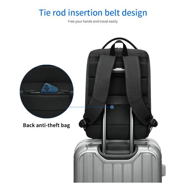 Factory wholesale waterproof USB Charging bagpack Notebook Laptop Back pack leisure travel USB Backpack bag school backpack