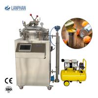 Esterilizador automático Retorte Autoclave Laboratório Vertical vapor água banho Leite
