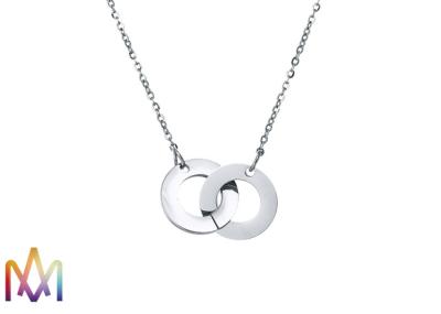 Dobro de aço disponível Ring Necklace da cor do ODM do OEM