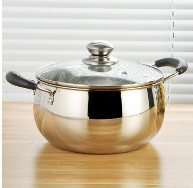 2017 hottest stainless steel cookware set $16cm-18cm-20cm to 26cm cooking pot & kitchenwares