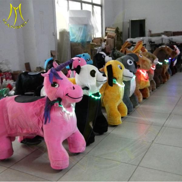 Hansel horse back riding machine ride on toy amusement park rides for rent outdoor park games animal scooters in mall