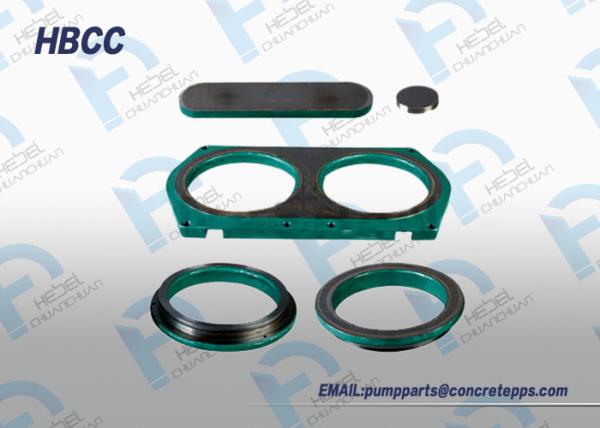 Sany Zoomlion Schwing PM concrete pump spare parts/ spectacle wear plate and wear ring