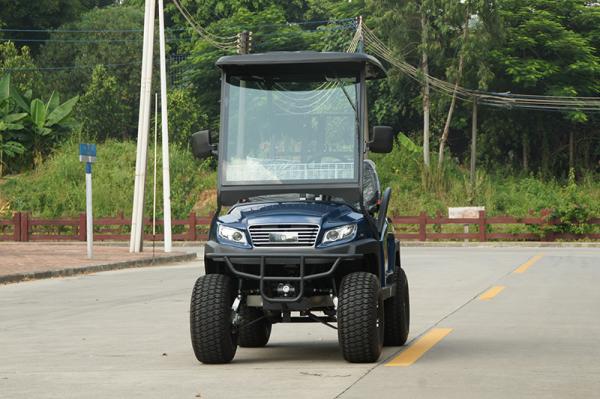 Four Wheels 2 Passengers Electric Golf Buggy 48V Battery Powered
