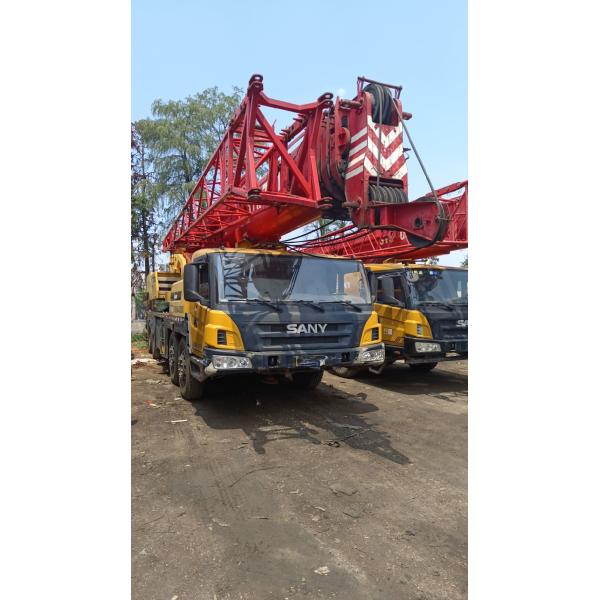 Хороший подержанный 2013 Sy 750c 75t Мобильный кран Грузовой кран с максимальной грузоподъемностью 16t