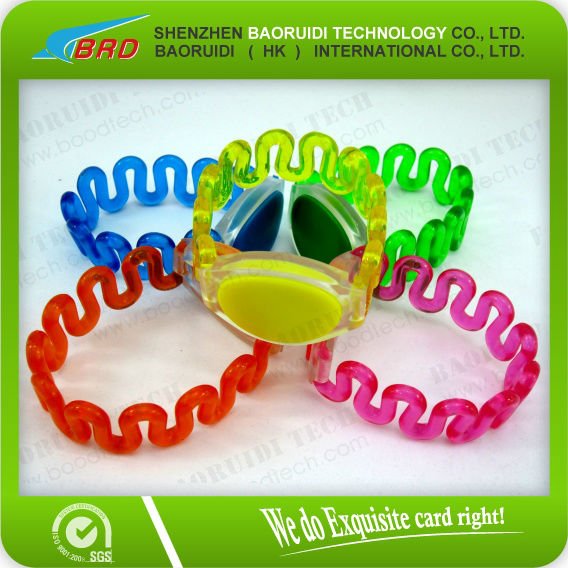 Water proof RFID Silicone Wristband