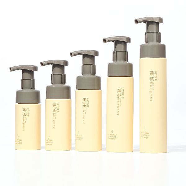 Recyclable PET Foam Pump Bottle with Customizable Colors and High-Performance Foam Pump for Skincare