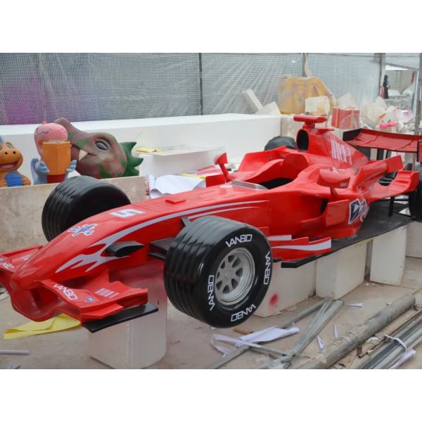 Customizable Size Weather Resistant Fiberglass Sculpture with Hand-Painted Coating for Outdoor Decoration