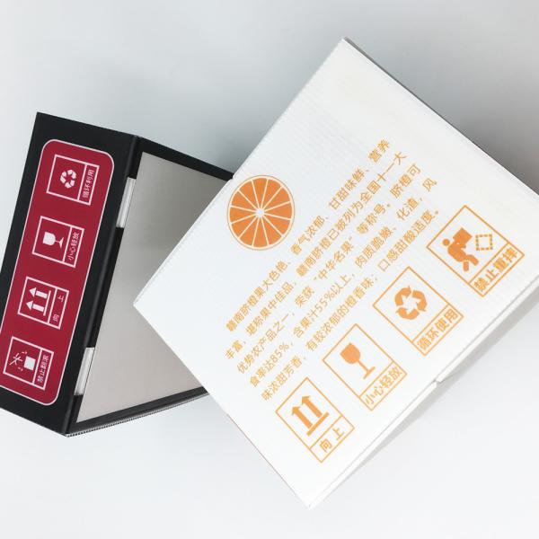 Moisture Resistance Water Proof Corrugated Fruit Carton Seafood Box