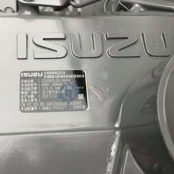 Conjunto das peças da cabeça de cilindro 4HK1 para Isuzu Machinery Diesel Engine