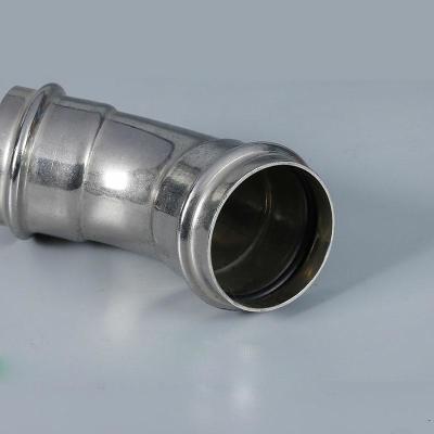 Encaixes da imprensa do aço carbono DN15-DN100/encaixes curvatura de tubulação com anel-O de HNBR