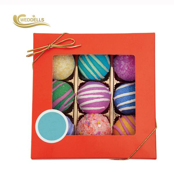 Dessert Scent Bath Bomb Gift Sets Shape Customized Natural Essential Oil Bath Fizzy