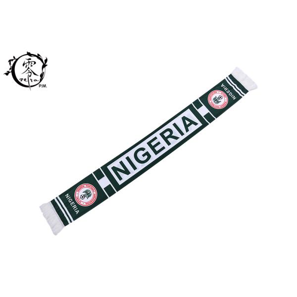 Multi Coloured Nigeria Sublimation Scarf​ Athletic Digital Printing