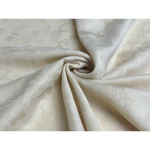 Custom Fabric for Apparel Cashmere Combed Wool Textile Polyester Acetate Satin Jacquard