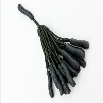 Custom Plastic Cord Zipper Puller Merchandise String Sealing Rope heavy duty