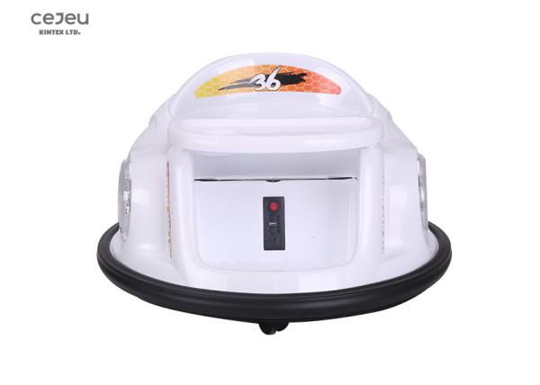 Toy Electric Backrest 360 Spinning Bumper Car 6V4AH Round