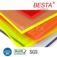 2 -120 mm feuilles acryliques coulées sur mesure PMMA pour panneau d'affichage acrylique led