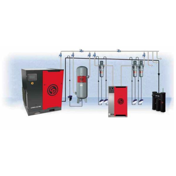 Сушильщик воздуха Чикаго ПОЛНОЙ серии пневматический Refrigerated для обжатой пневматической системы