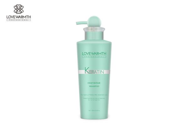 Champô profundo do reparo do tratamento da queratina do cuidado do salão de beleza para a cor danificada do OEM do cabelo