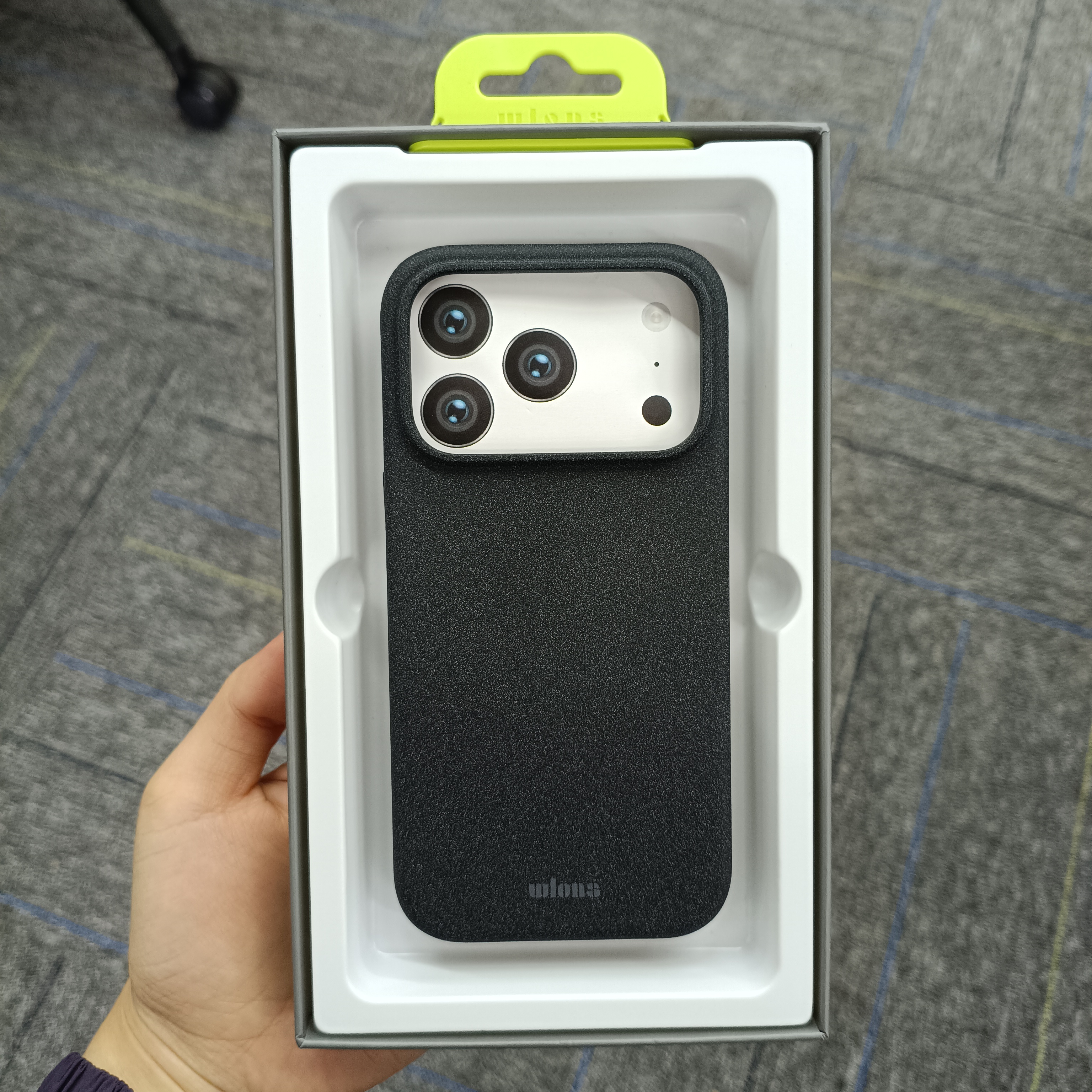 Laudtec Baby Skin Phone Case Tpu Pc Magnetic Solid Color Business Back Cover Oem/Odm Wholesale for Iphone Air 17 Pro Max Sjk1117