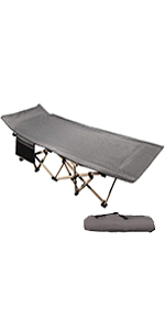 Lightweight Portable Outdoor Products Camping Foldable Comfortable Single Bed Portable Sleeping Cot Camp Office