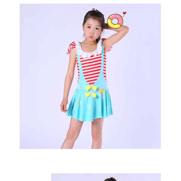 Pretty Summer Essential Stretch Baby Girls Swimsuit