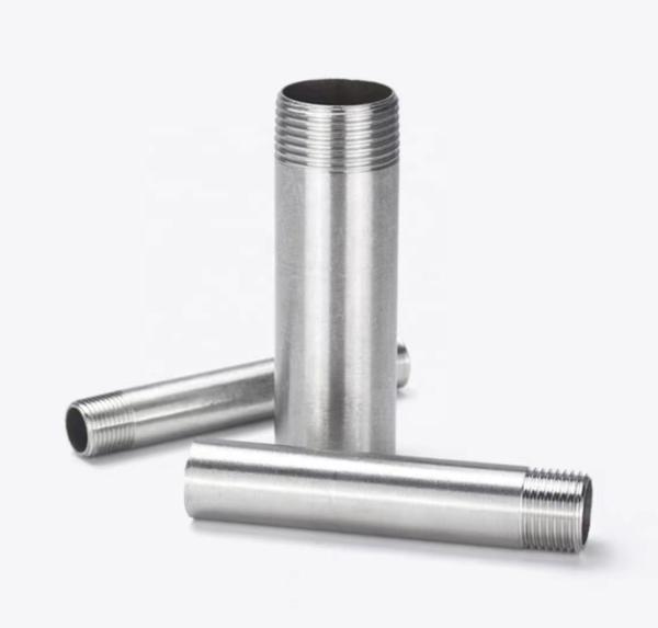 Conector de acoplamento de mamilos de aço inoxidável 304 igual para aquecimento de óleo de ar