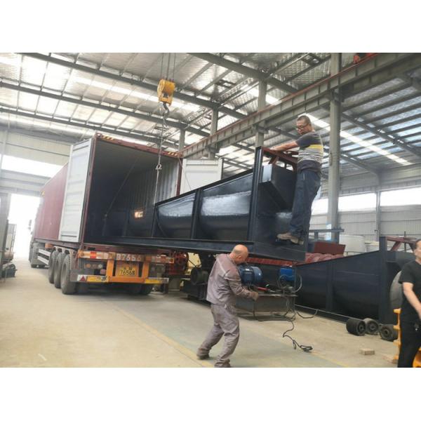 2.7 KG Capacity Energy Mining Gravel Sand Stone Double Spiral Type Screw Sand Washer