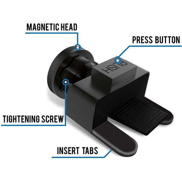 Всеобщее магнитное сжатие Mag держателя телефона слота CD для галактики S10 Samsung