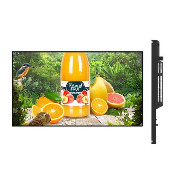 Wall Mount Menu Board Digital Signage Electronic LED Advertising Screens for Restaurant Cafe
