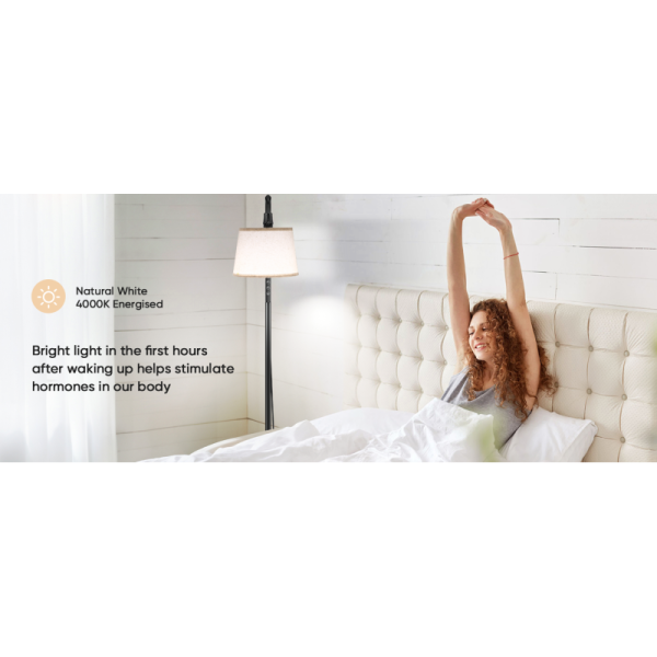 Floor-standing SAD Light Therapy Lamp with 10000LUX Brightness, Dimmable & Color Temperature Adjustable Features and Remote Control