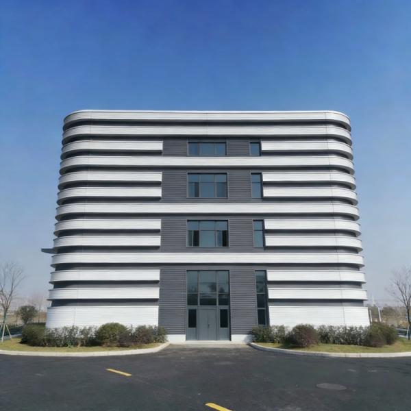 Prefab Multi-level Steel Frame Building Custom Size for Office & Workshop Integration