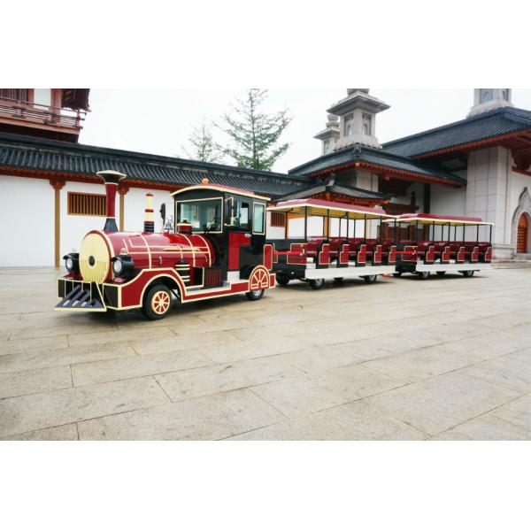 Поезд торгового центра классических пассажиров дизайна 42 электрический с красочным возникновением тела