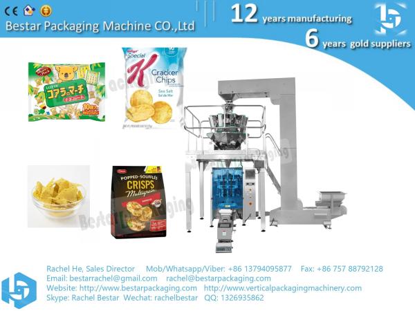 How to pack snack crack chip grain food 100g 200g 500g