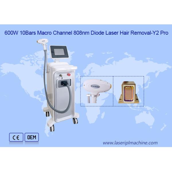 Allemagne Bar 1200w 1600w Laser Diode 808nm Laser dépilateur