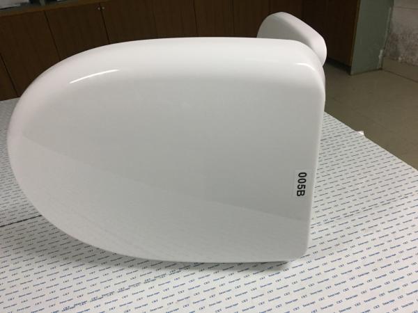 Eco Friendly Bathroom Toilet Seat And Cover , Unique Craft Round Toilet Lid Covers