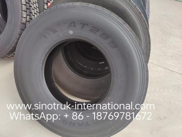 12R22.5 Heavy-Duty Radial Tire for Long-Haul Trucks