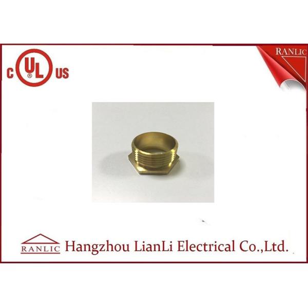 BSI Stahdardの真鍮のロックナットの男性/女性のブッシュのGIの糸の六角形のタイプ