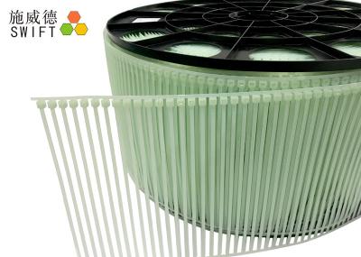Cintas plásticas de oposição W2.5mm da tira do calor * L100mm com resistência à tração 8kg