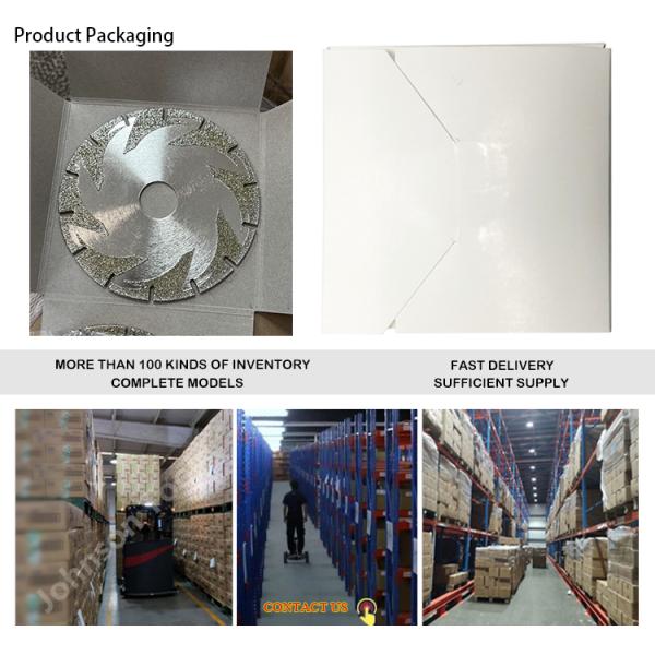 Electroplated Double Sided Maple Leaf Diamond Saw Blade Cutting Grinding Marble Glass Vanity Blade Disc