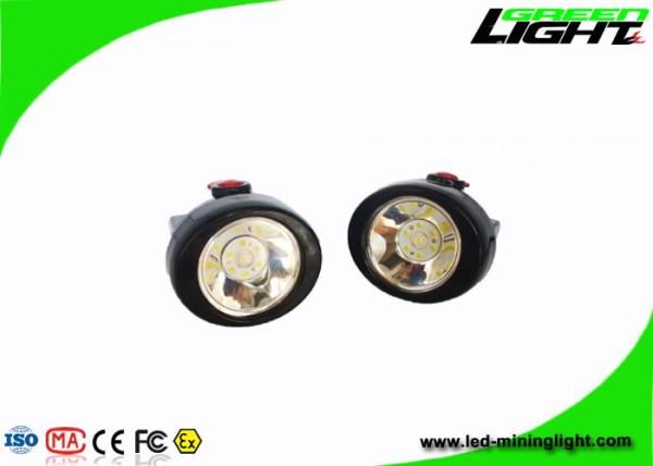 Anti Dust Wheat Cordless Cap Lamp Mining 2.8Ah Battery Small Size Long Life Span