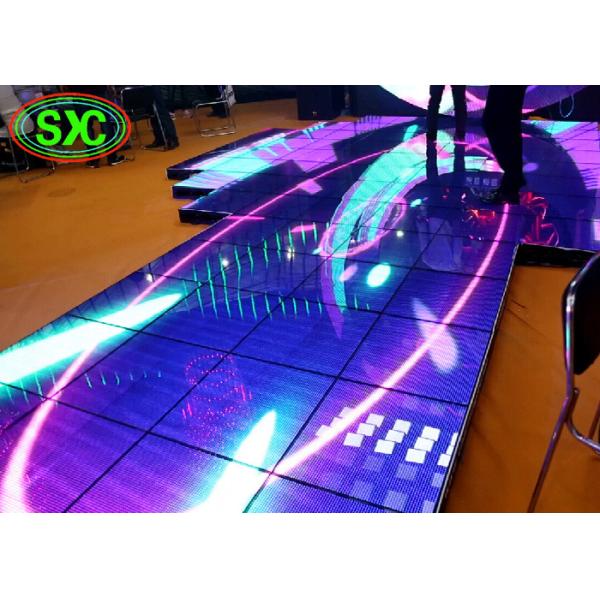 LED Dance Floor with Closed Cooling Structure and IP65 Spot Spray Treatment to Prevent Moire Phenomenon and Enhance Durability