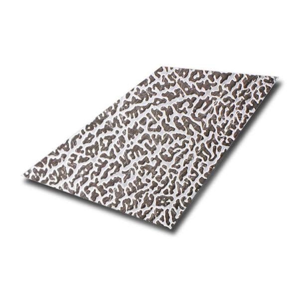 304 Embossed Stainless Steel Sheet Metal Wall Decoration Panel
