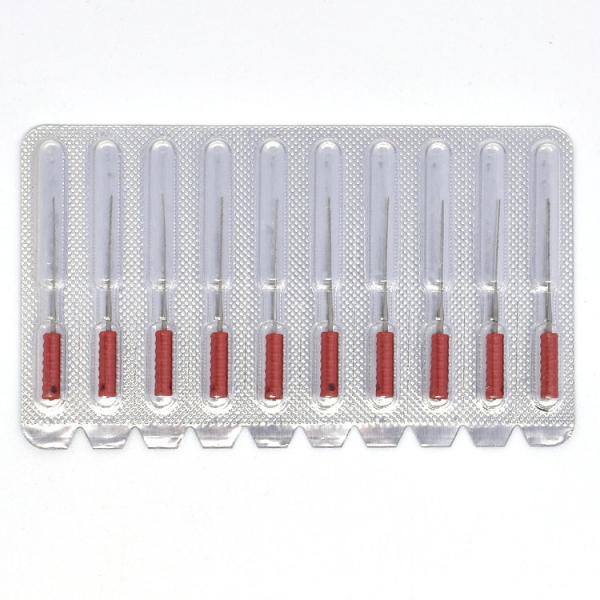 Stainless Steel Dental Hand Use Root Canal Barbed Broaches endo files