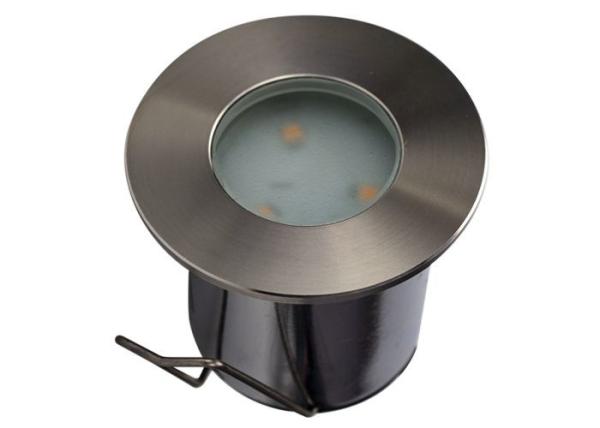 1.2w LED Inground Uplights Polished Stainless Steel Finish IP68 Waterproof Rating