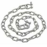 Cadenas de anclaje marinas de embarcaciones no estándar Anti-corrosión y opción de larga duración